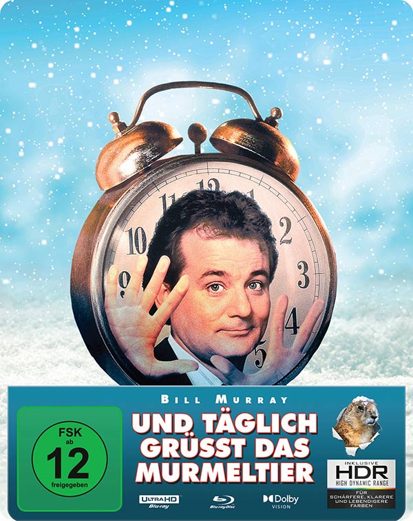 Und täglich grüßt das Murmeltier (Remastered) (Steelbook, 4K-UHD+Blu-ray)