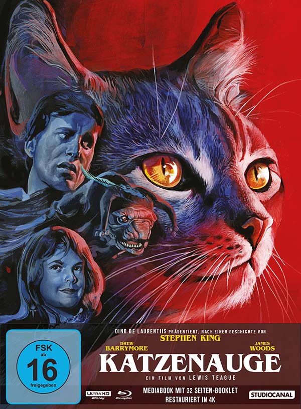Stephen Kings Katzenauge (Limited Collector´s Edition, 4K-UHD+Blu-ray)